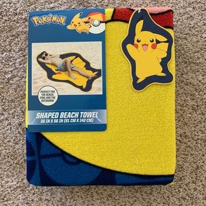 NEW - Pokémon Pikachu Beach Towel